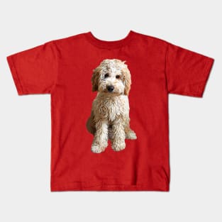 Labradoodle Puppy Dog Kids T-Shirt